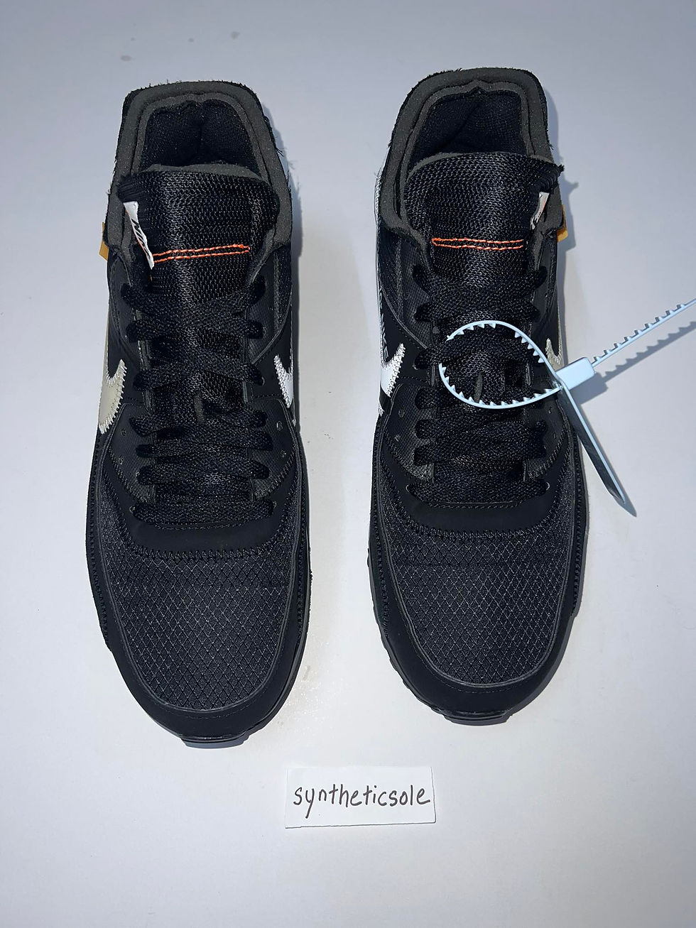 Thumbnail: Nike Air Max 90 OFF-WHITE Black US10.5