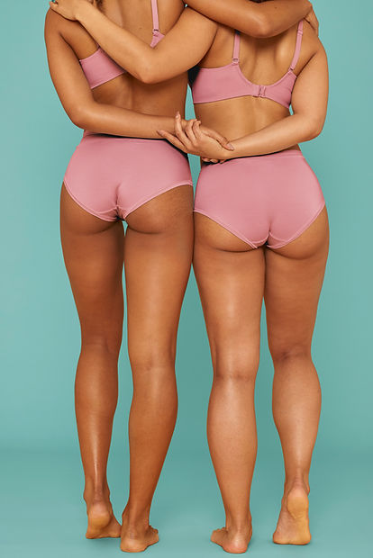 Two Women in Underwear 