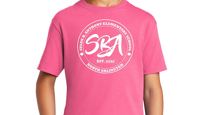 Susan B Anthony Neon Pink T