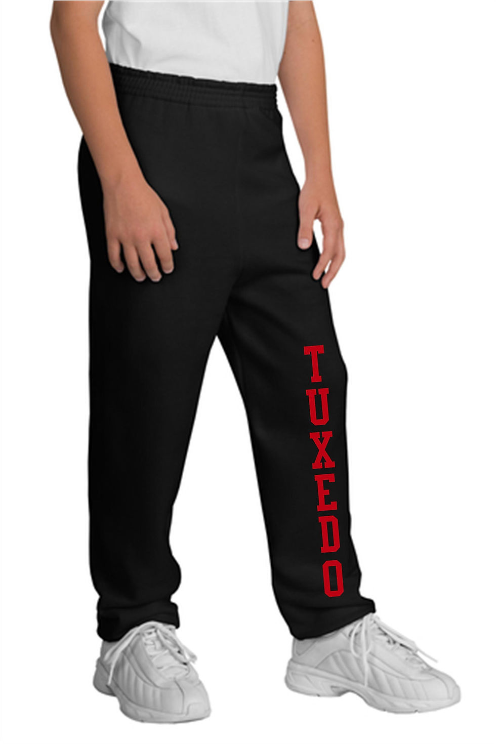 Thumbnail: Tuxedo Elastic Bottom Sweatpants