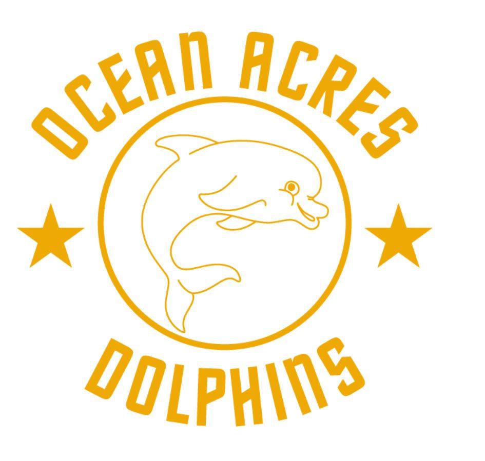 Thumbnail: T Shirt with Glitter Ocean Acres School Logo
