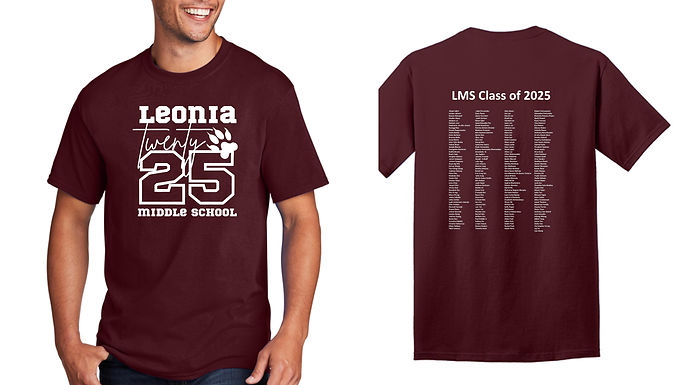 Leonia Middle School T Shirt