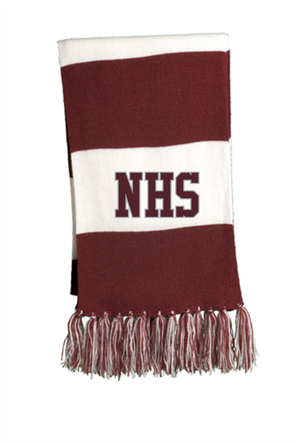 Newton Scarf With Embroidery