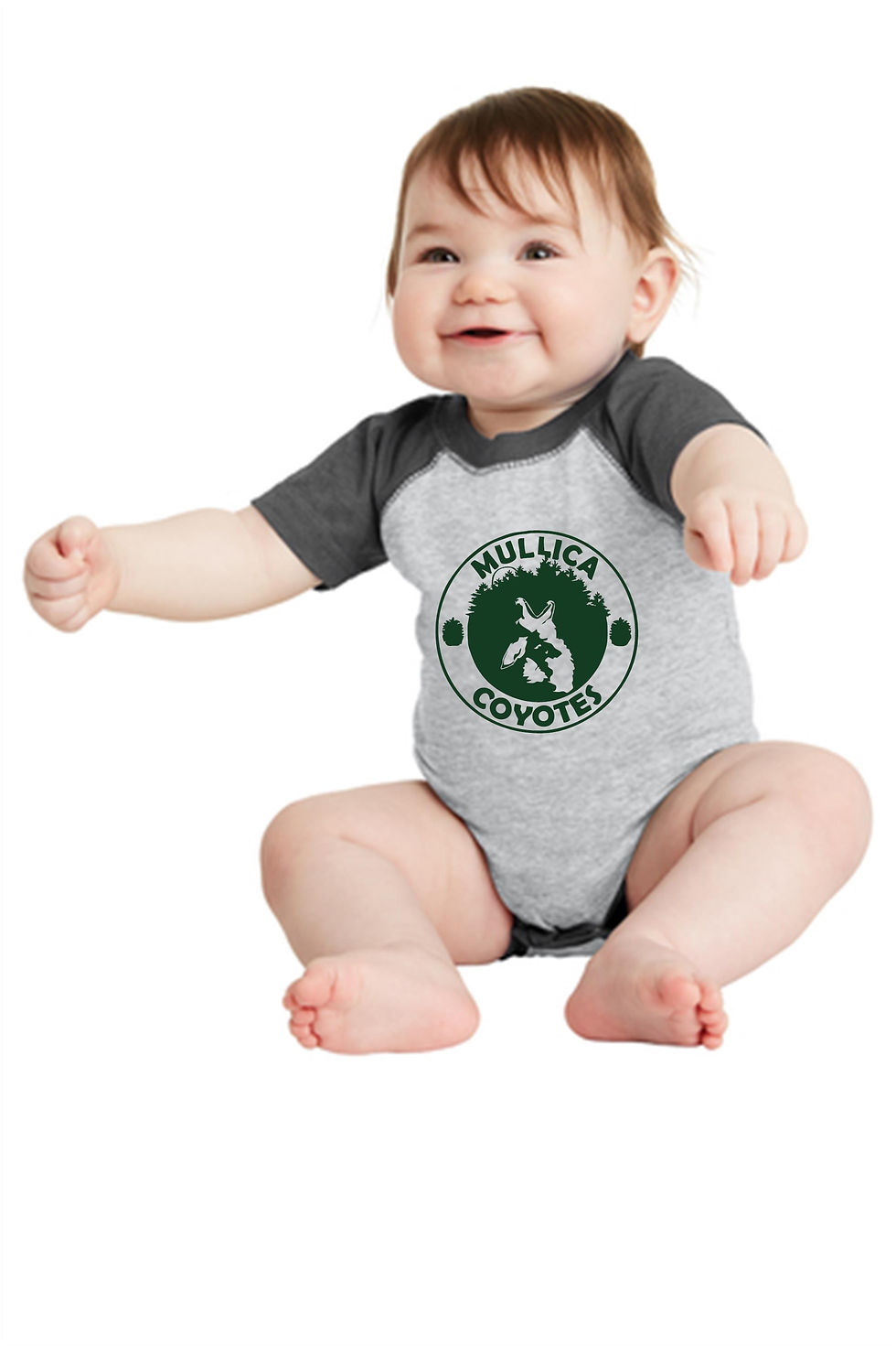 Mullica Baby Onsie Raglan