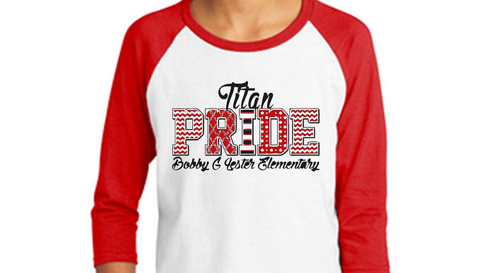 BGLE Pride Raglan Youth & Adult