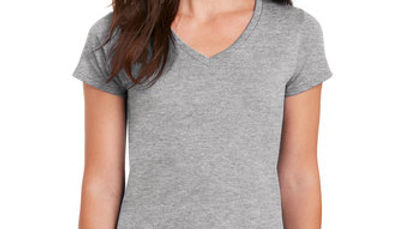 Anna C Scott Ladies V Neck T