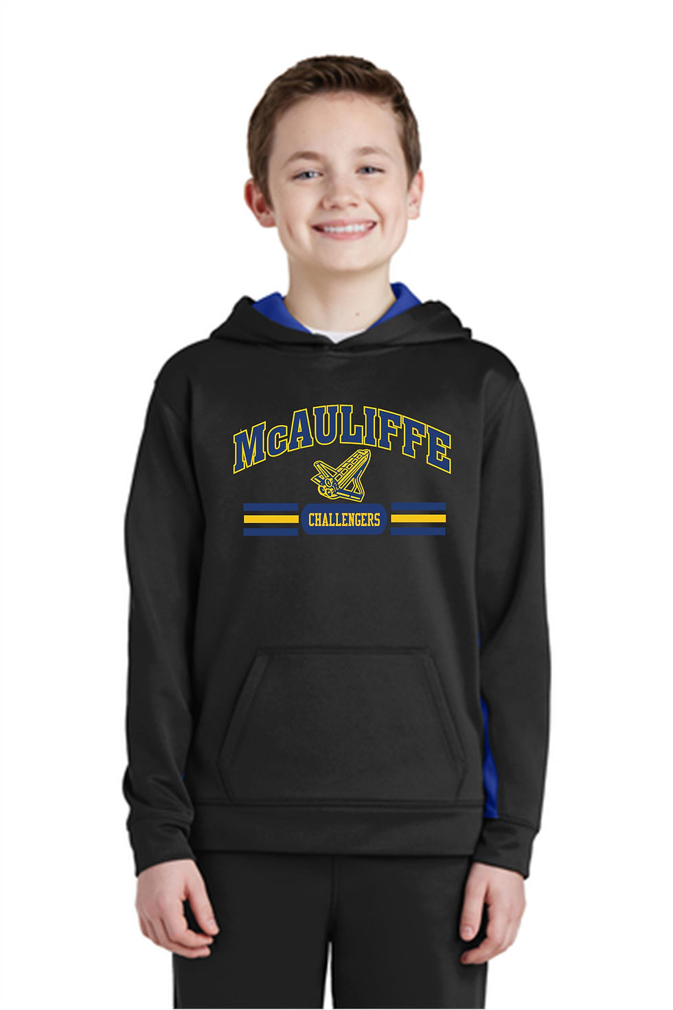 McAuliffe Color Block Performance Hoodie