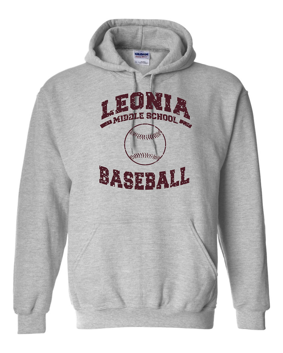 Leonia Baseball Hoodie