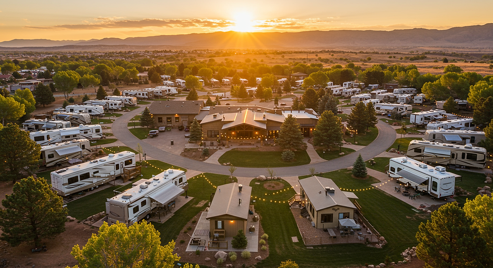 Innowave Studio: Pioneering RV Park Site Planning & Glamping Resort ...