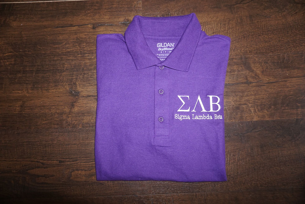 Thumbnail: Sigma Lambda Beta With Letters & Text