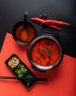 Hotpot soup, sauce
