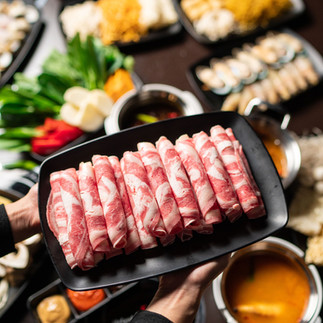 All you can eat hotpot buffet, Premium Meat