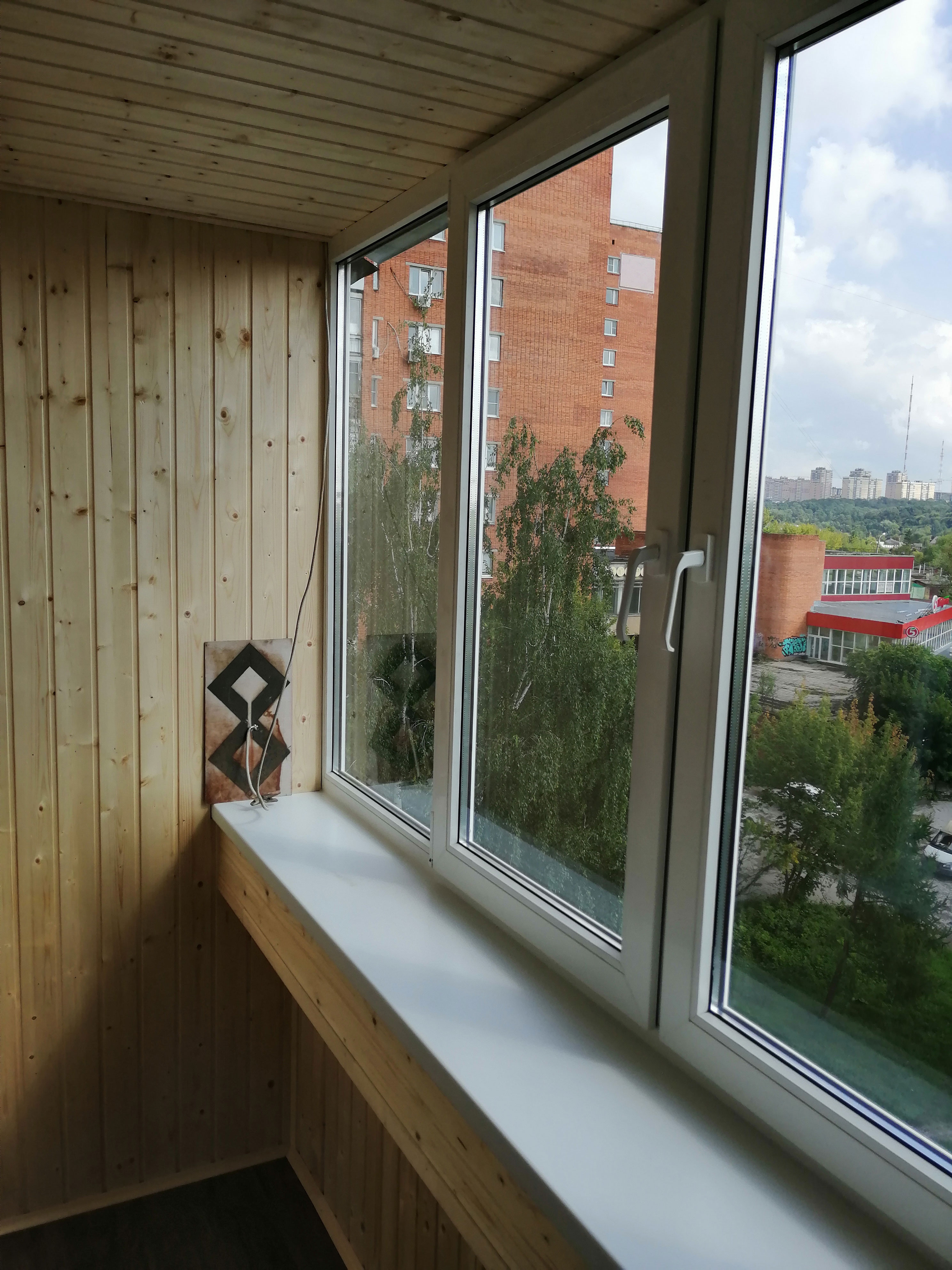 Остекление ПВХ