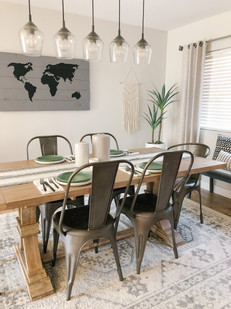 Modern Rustic Dining
