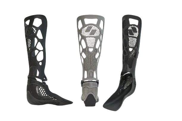 3d printed prosthetic with lattice pattern