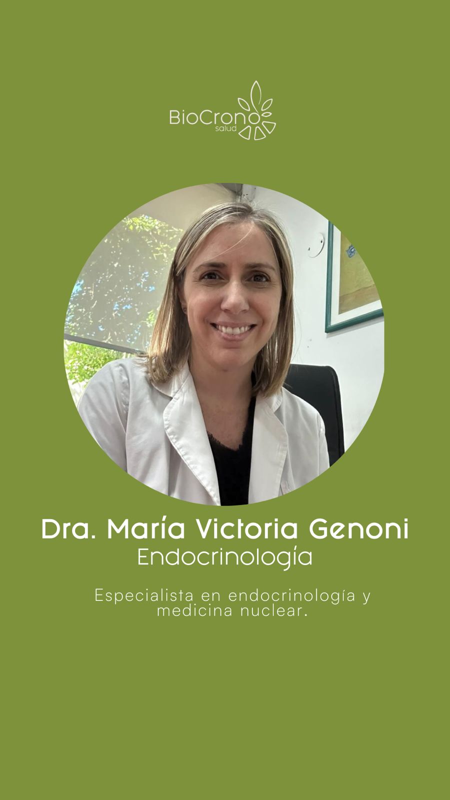endocrinologa endocrinologia doctora Dra. María Victoria Genoni