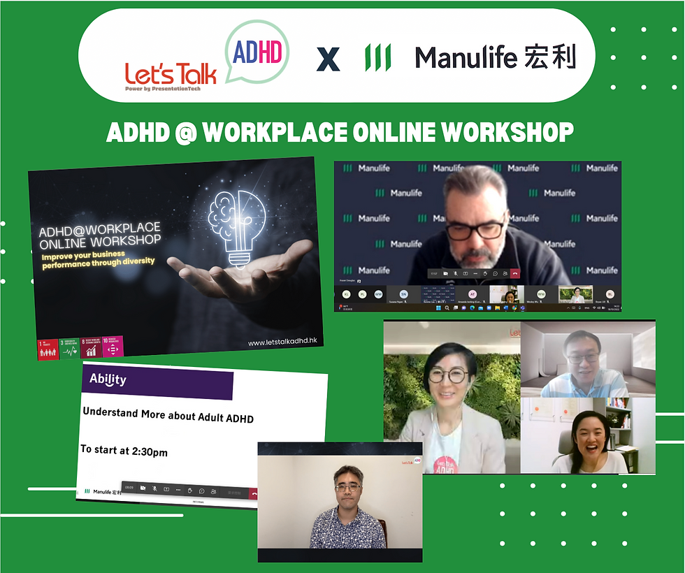 ADHD @ workplace workshop