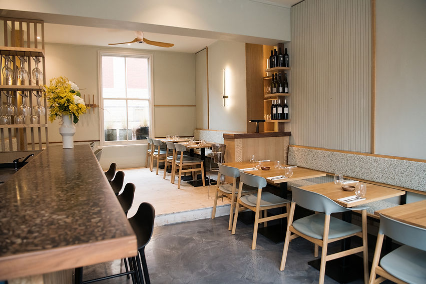 Food photography for FINT, Leeds | View of restaurant