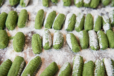 Food photography for FINT, Leeds | Green gnocchi