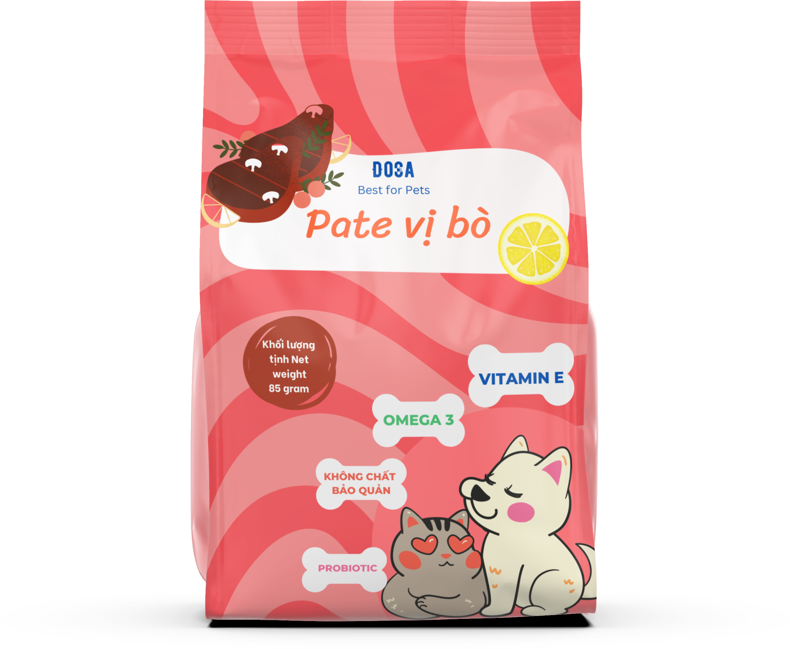 Pate vị bò