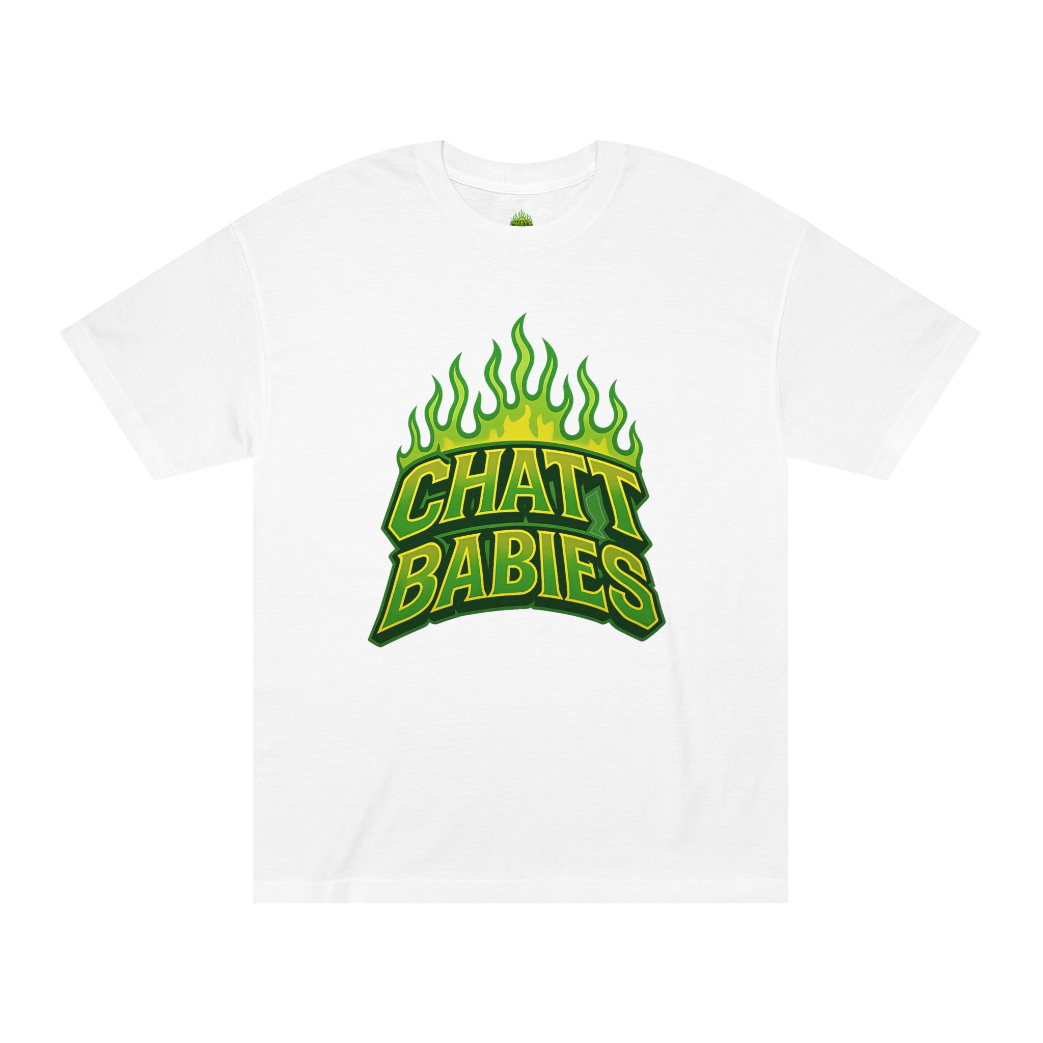 Chatt Babies Green Flame Thrower Tee