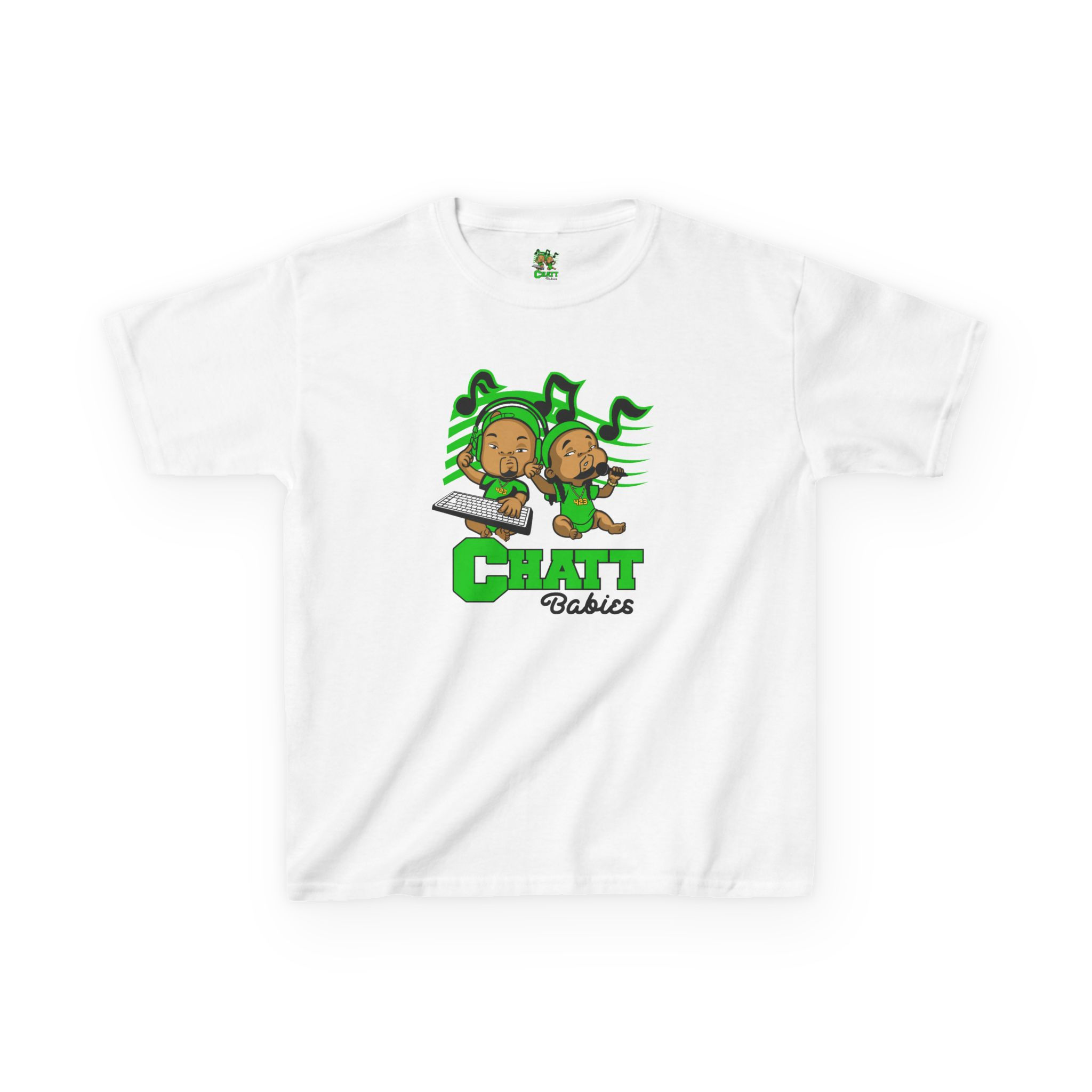 Chatt Babies Youth Green Apples Tee