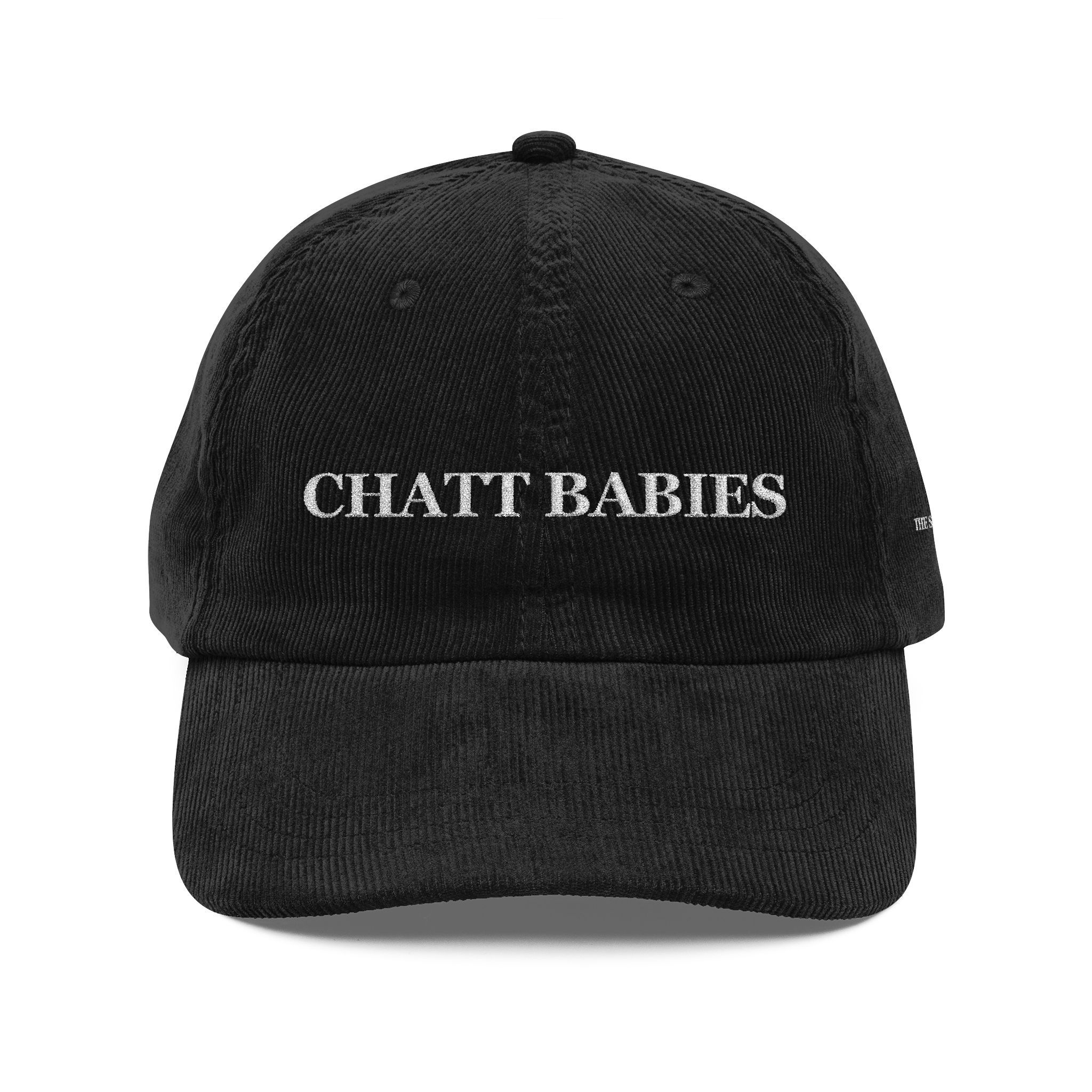 Chatt Babies OG Vintage Corduroy Cap (Embroidery)