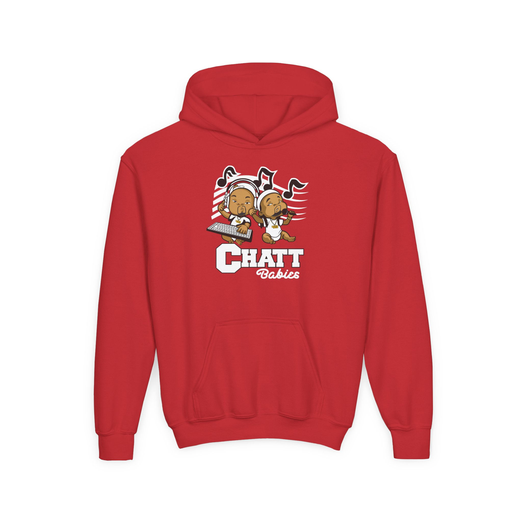 Chatt Babies Youth Red Hoodie 