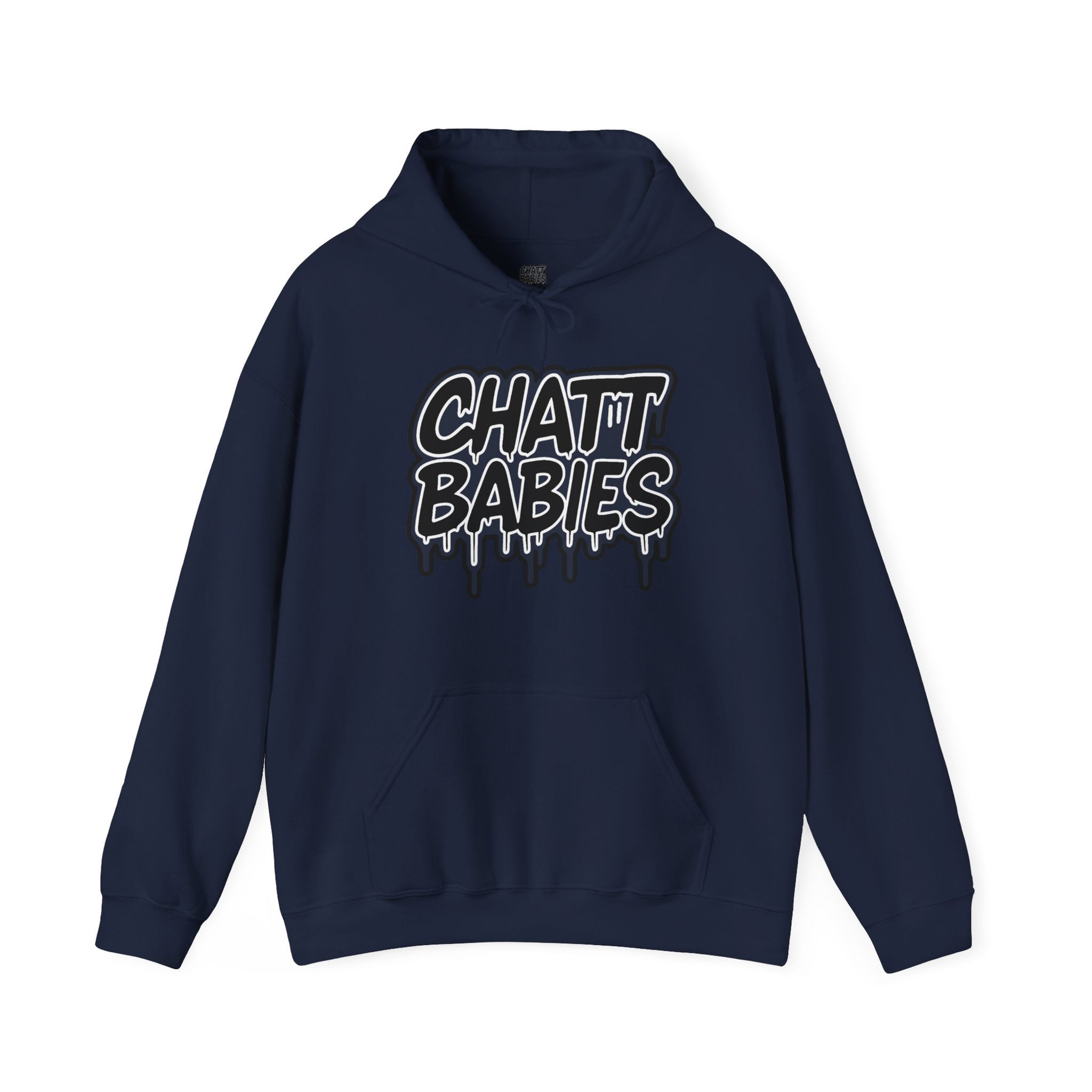 Chatt Babies Navy Drippy Hoodie 