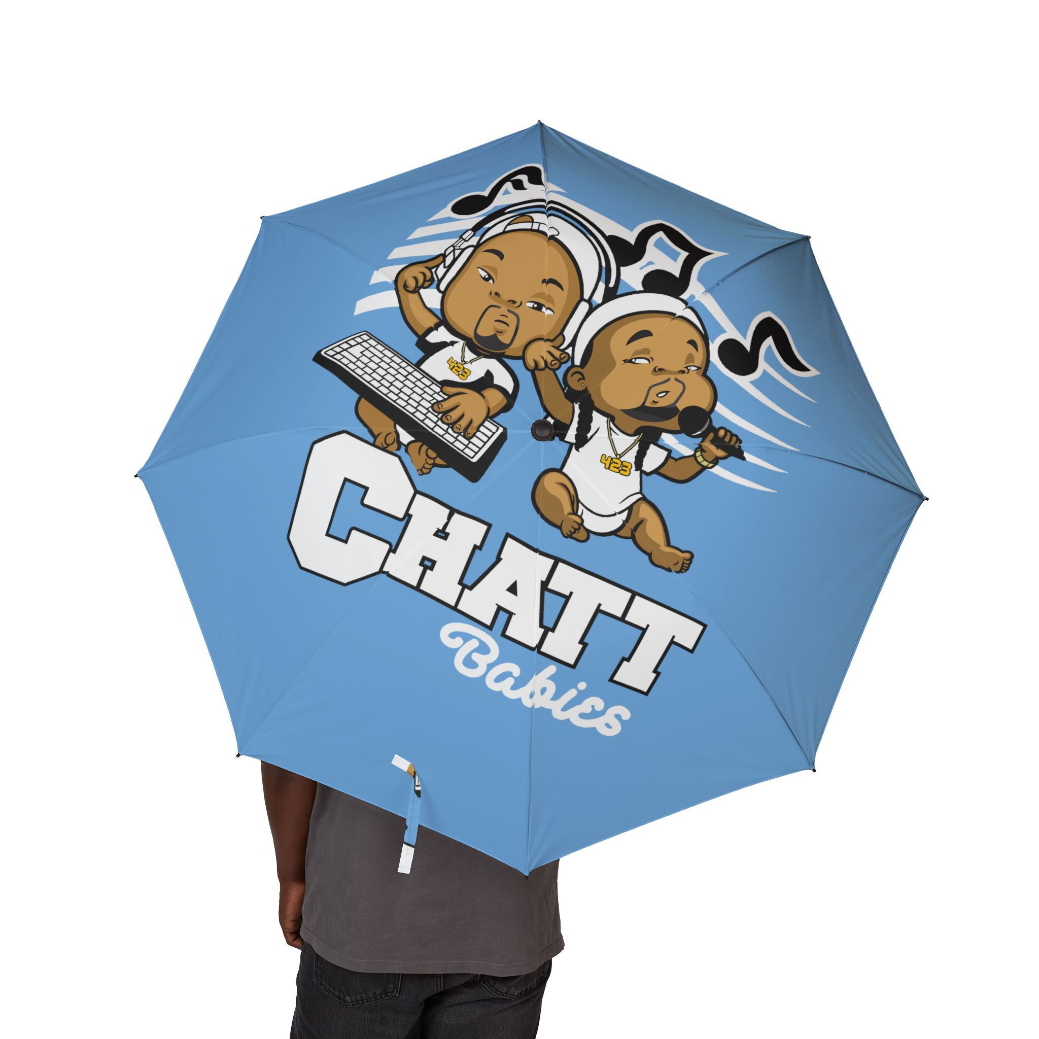 Chatt Babies Light Blue Umbrella