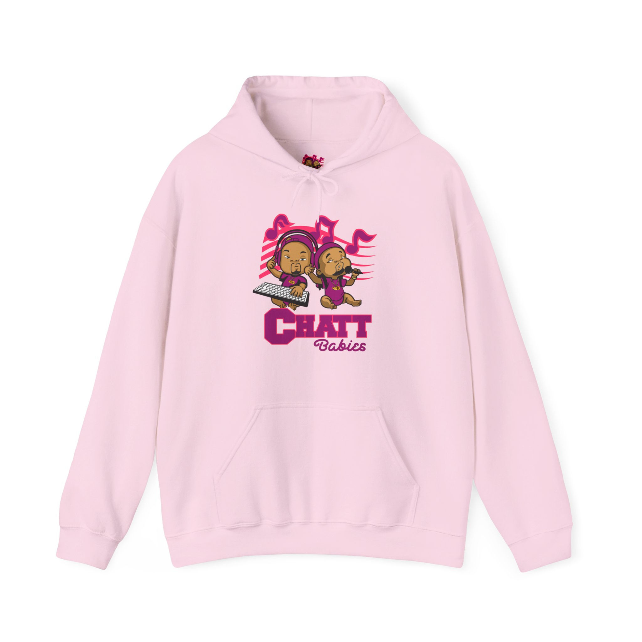 Chatt Babies Pink Berry Rush Hoodie  