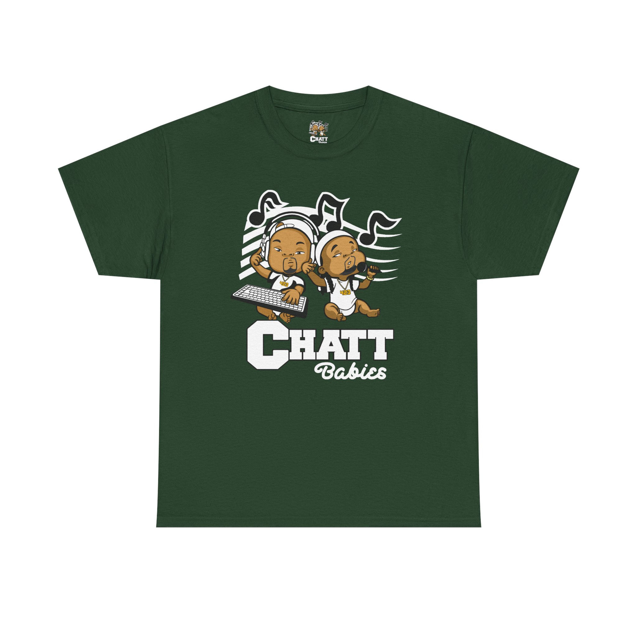 Chatt Babies Forest Green Tee