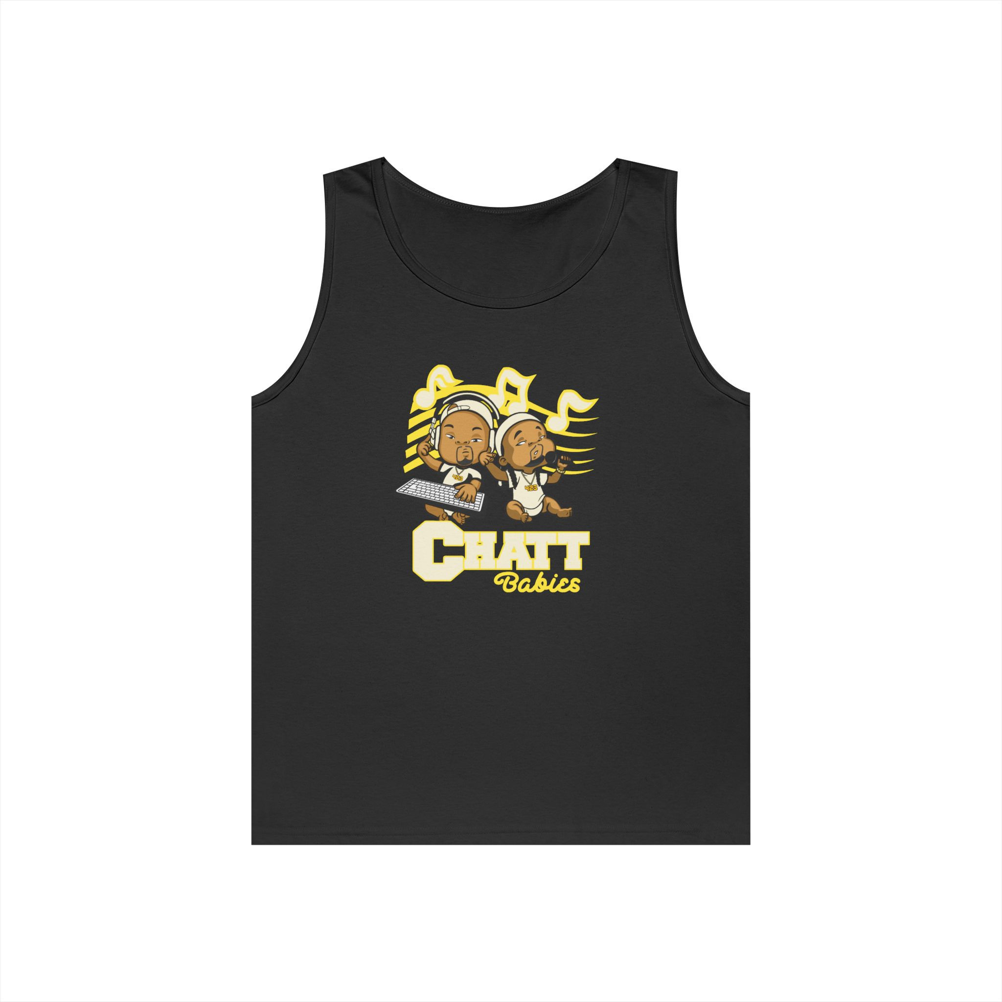 Chatt Babies Black Golden Child Tank Top