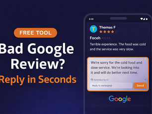 Free Google Review Reply Generator by QuickFeedback