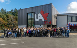 UA 324 office and training centre grand opening