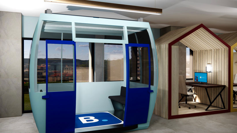 Cable Car Phone Booth