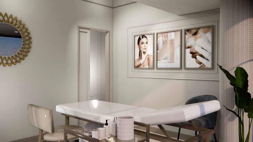 Microdermabrasion Therapy Room