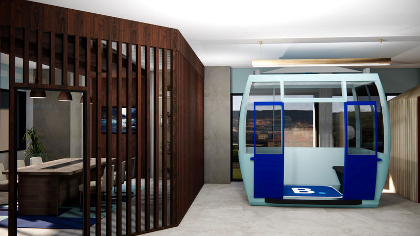 Cable Car Phone Booth