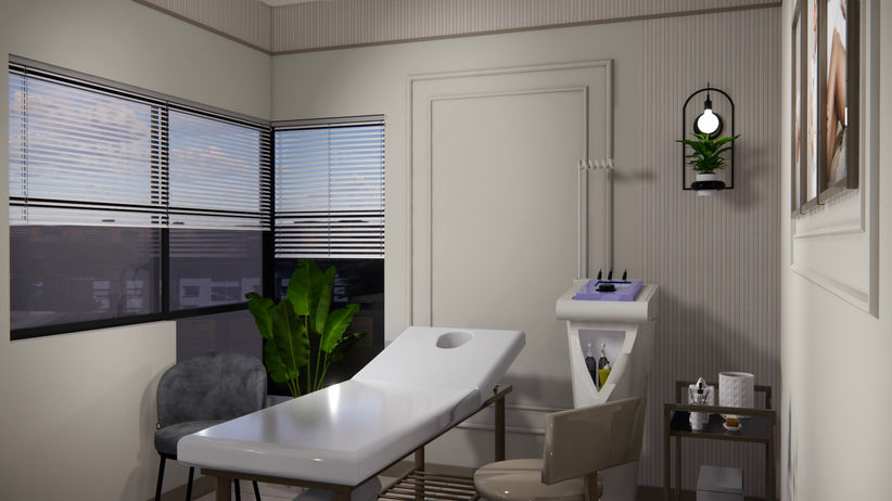Laser Hair Removal Therapy Room