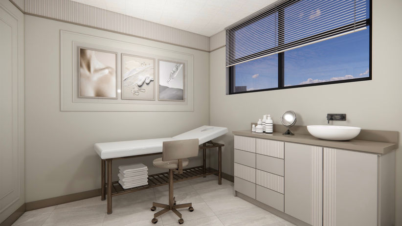 Dermatologist Examination Room