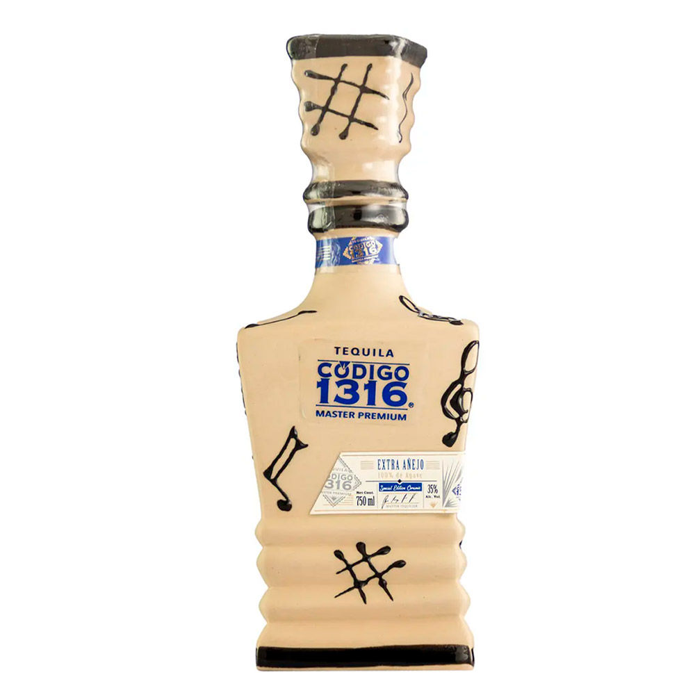Tequila Código 1316 Extra Añejo Cerámica 750ml Ed Pedro Infante