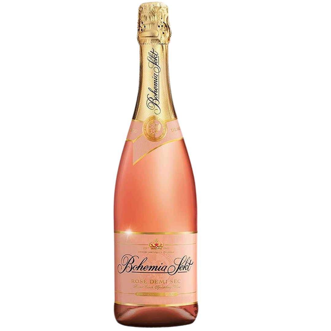 Vino Espumoso Bohemia Sekt Rose Demi Sec 750ml