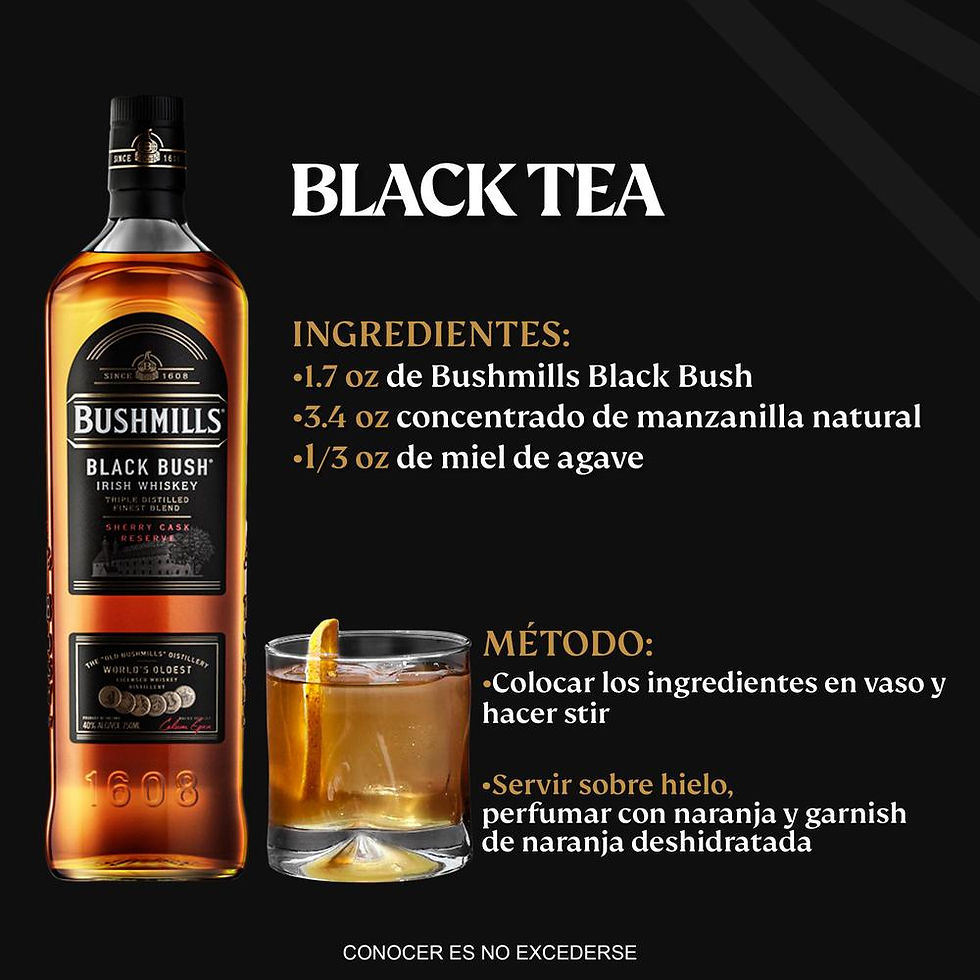 Miniatura: Whiskey Bushmills Black Bush  750ml
