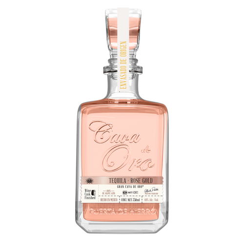 Tequila Cava de Oro Rose Gold 750ml consuvino