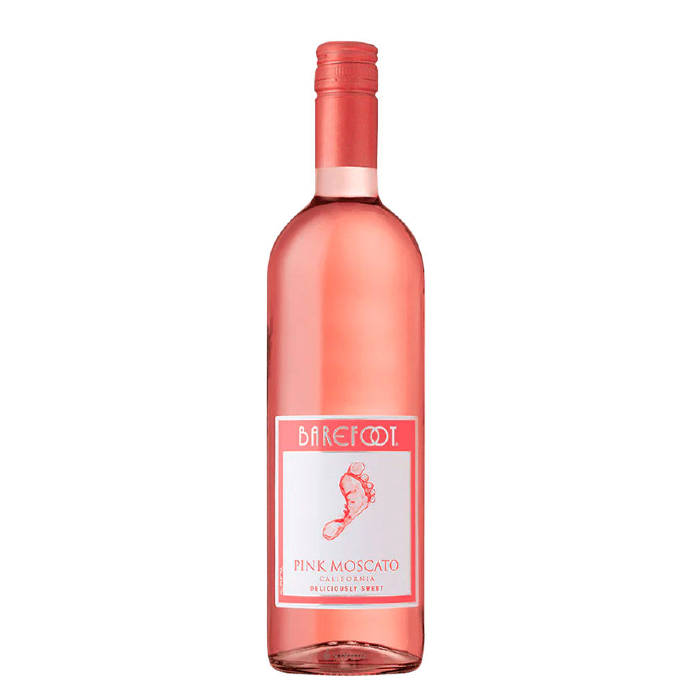 Vino Rosado Barefoot Pink Moscato 750ml