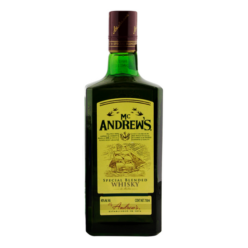 Whisky McAndrews 750ml consuvino