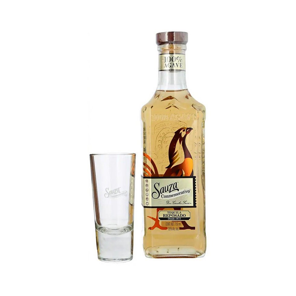 Miniatura: Tequila Sauza Reposado Conmemorativo 750ml + Caballo Perchero