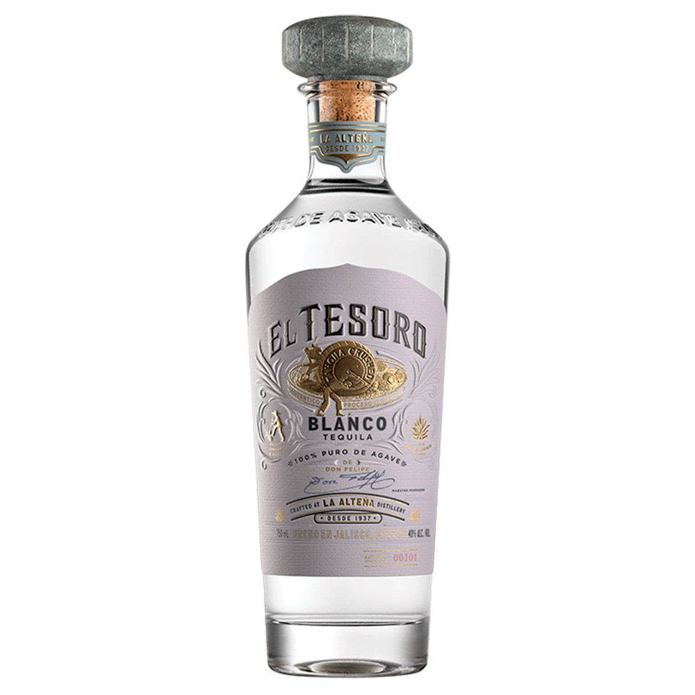 Tequila El Tesoro Blanco 750ml