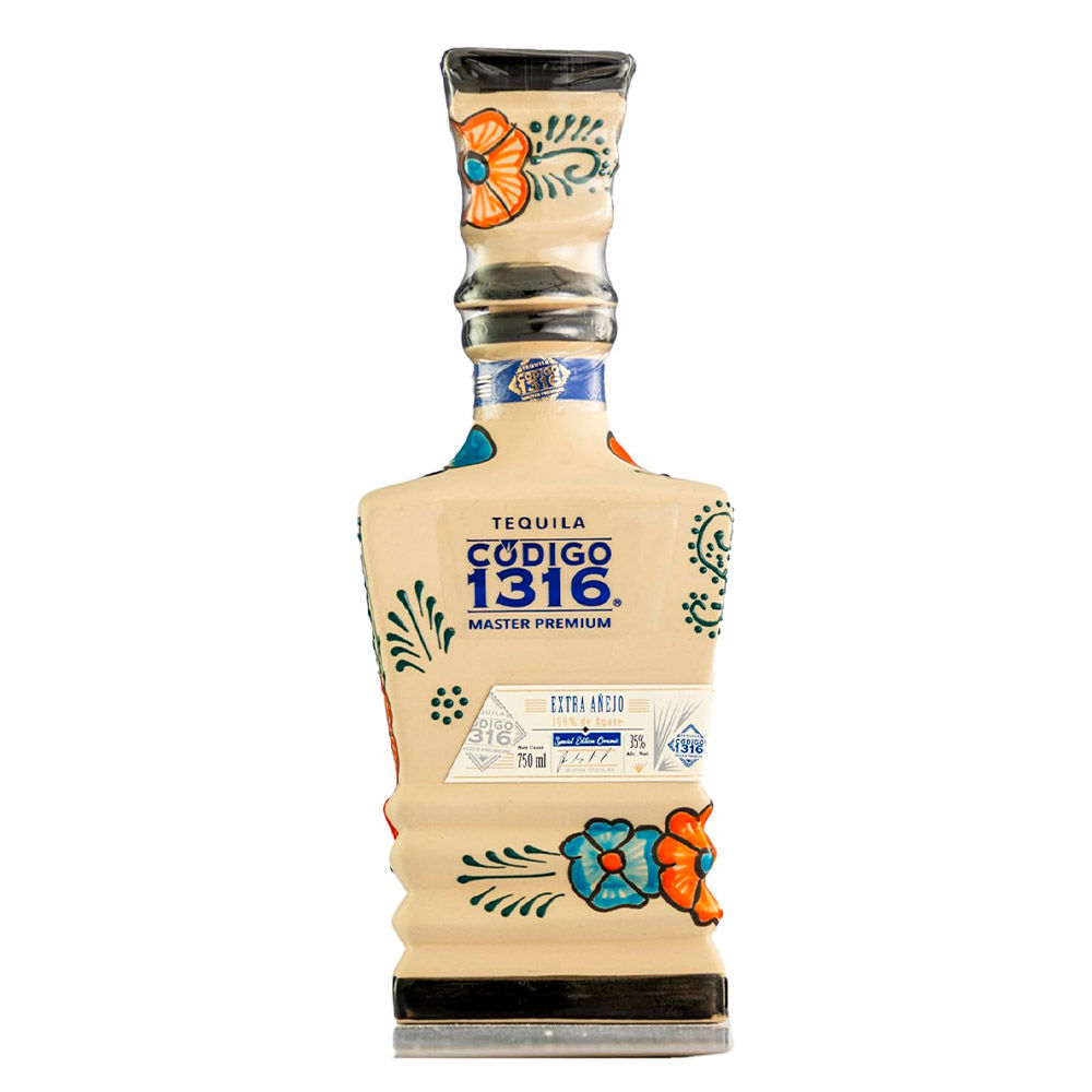 Tequila Código 1316 Extra Añejo Cerámica 750ml Ed Frida Kahlo