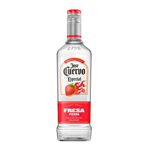 Licor De Tequila Jose Cuervo Especial Fresa Picosa 700 ml consuvino
